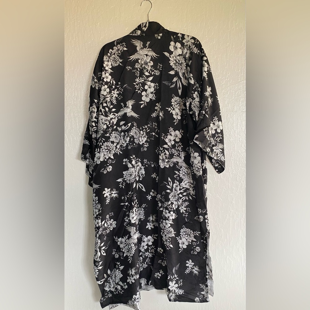 Johnny Was silk Maxi Dress and matching tunic reversible - Picture 6 of 7
